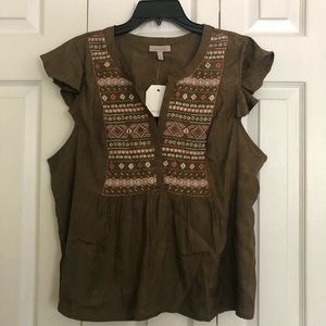 Flutter Sleeve Blouse